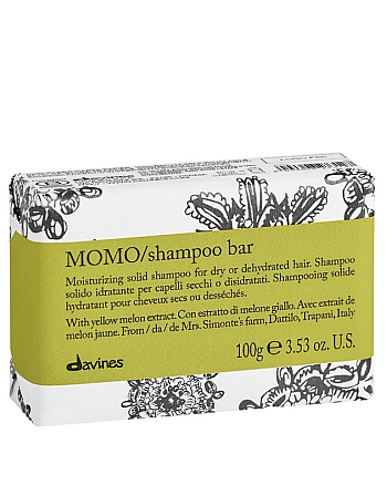 Davines Essential Haircare MOMO Shampoo bar - Твёрдый шампунь для глубокого увлажнения волос 100 гр - hairs-russia.ru